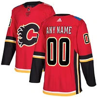 Men's adidas Calgary Flames Authentic Custom Jersey