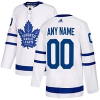 Men's adidas  White Toronto Maple Leafs Authentic Custom Jersey