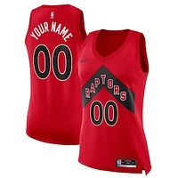 Women's Nike Red Toronto Raptors 2020/21 - Swingman Custom Jersey Icon Edition