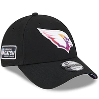 Men's New Era  Black Arizona Cardinals 2023 NFL Crucial Catch 9FORTY Adjustable Hat