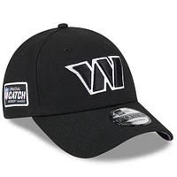 Men's New Era  Black Washington Commanders 2023 NFL Crucial Catch 9FORTY Adjustable Hat