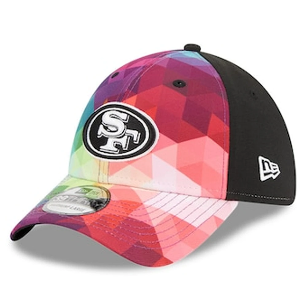 Men's New Era  Pink San Francisco 49ers 2023 NFL Crucial Catch 39THIRTY Flex Hat