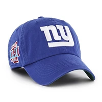 Men's '47 Royal New York Giants Sure Shot Franchise Fitted Hat