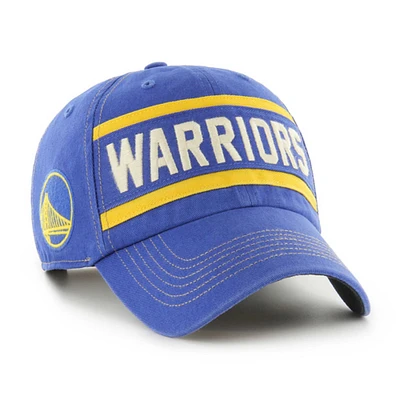 Men's '47 Royal Golden State Warriors Quick Snap Clean Up Adjustable Hat