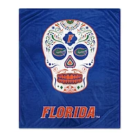 Florida Gators 60'' x 70'' Sugar Skull Fleece Blanket