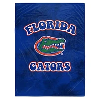 Florida Gators 60'' x 70'' Bubble Tie-Dye Flannel Sherpa Blanket