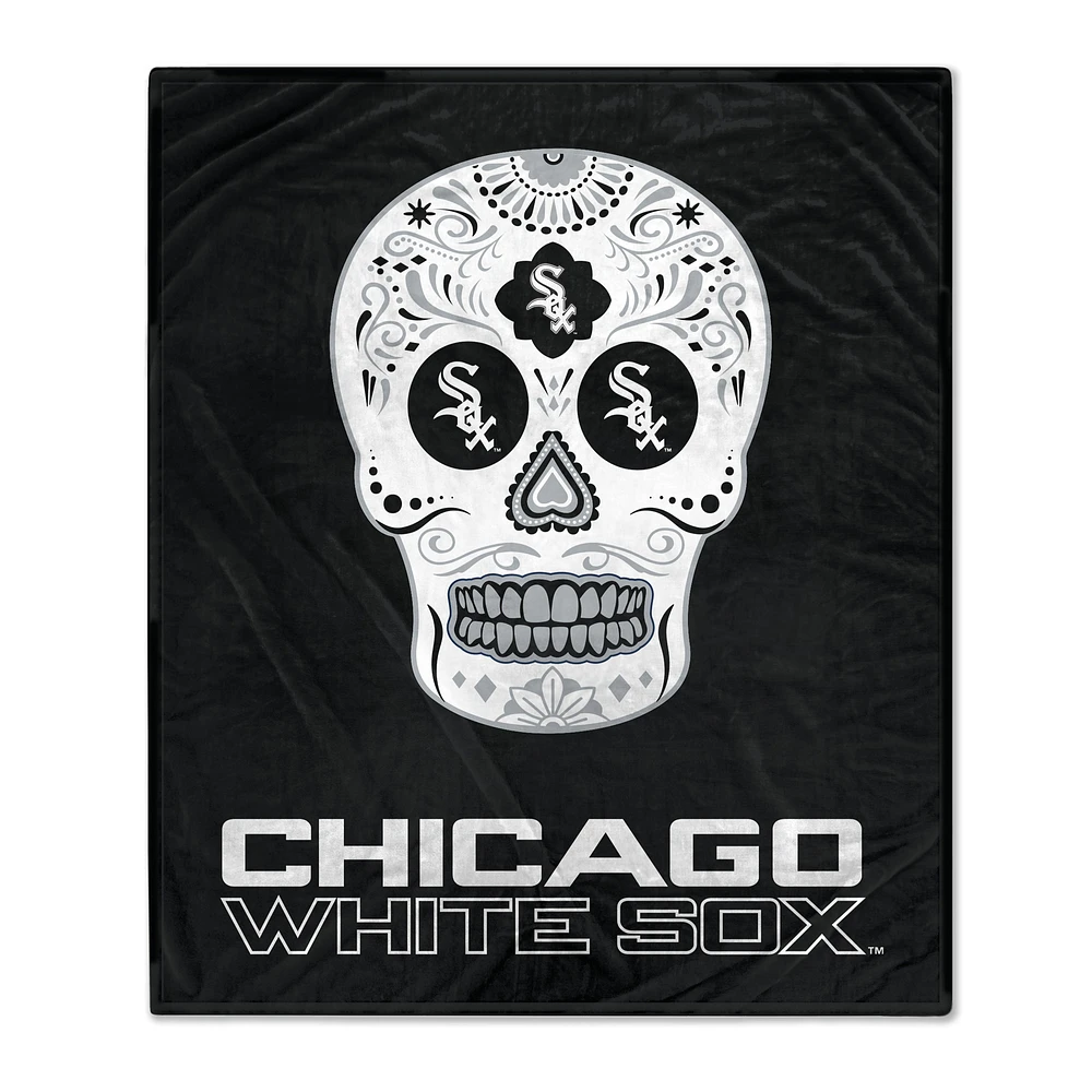 Chicago White Sox 60'' x 70'' Sugar Skull Fleece Blanket