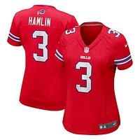 Women's Nike Damar Hamlin Red Buffalo Bills Player Jersey