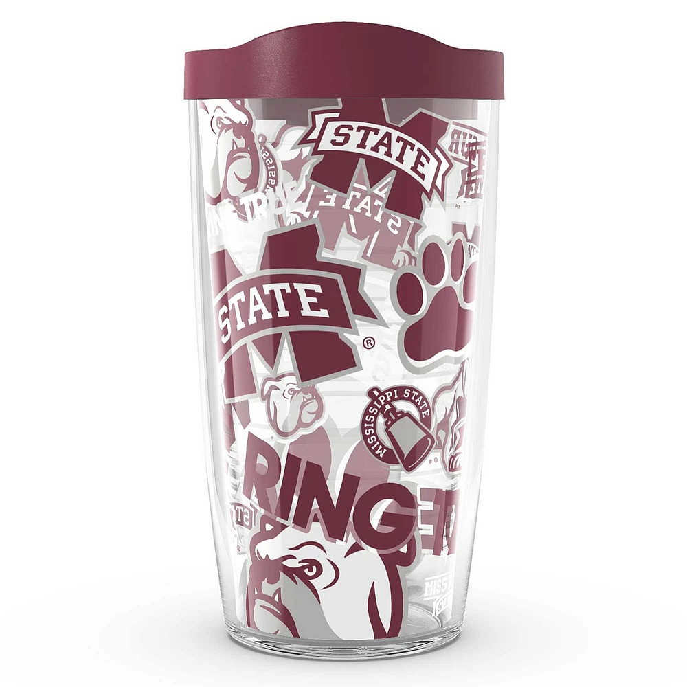 Tervis Mississippi State Bulldogs 16oz. Allover Classic Tumbler