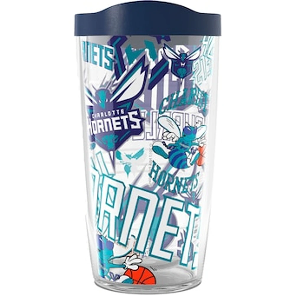 Tervis Charlotte Hornets 16oz. Allover Classic Tumbler