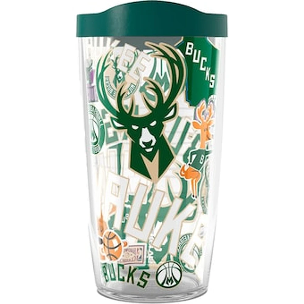 Tervis Milwaukee Bucks 16oz. Allover Classic Tumbler