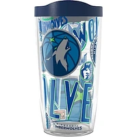 Tervis Minnesota Timberwolves 16oz. Allover Classic Tumbler