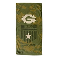 The Northwest Group Georgia Bulldogs 30" x 60" OHT Military Appreciation Proud Beach Towel