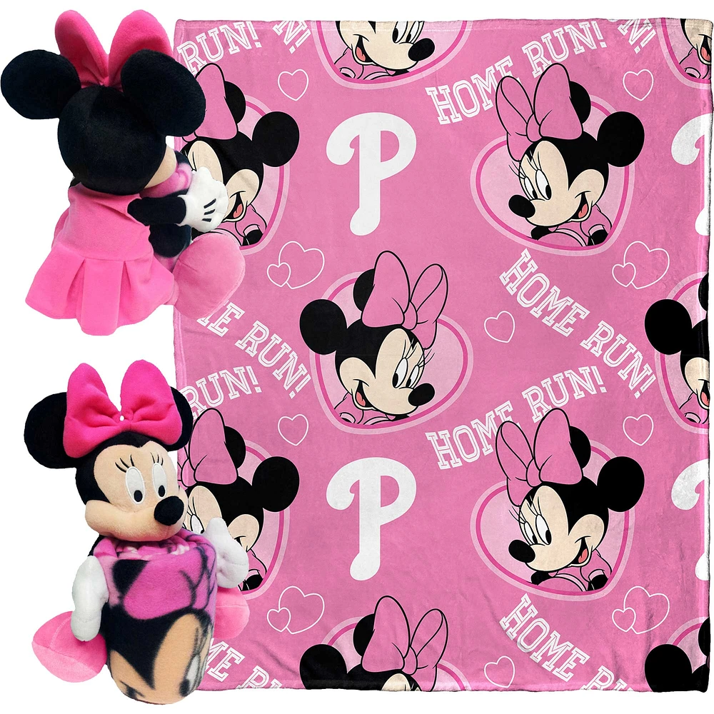 Northwest x Disney Philadelphia Phillies Minnie Hugger Pillow & Silk Touch Throw Set