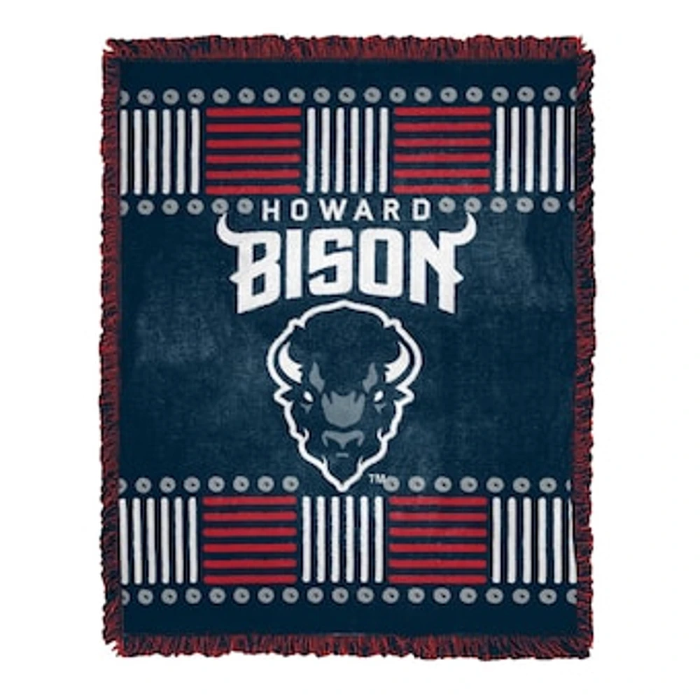 The Northwest Group Howard Bison Homage Jacquard Throw Blanket