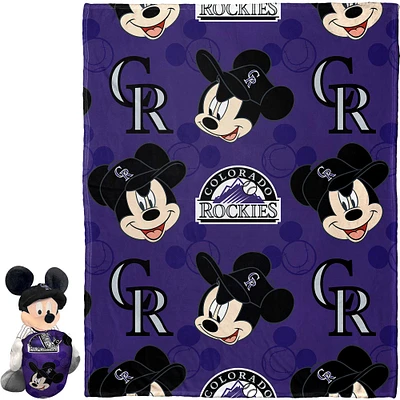 Northwest x Disney Colorado Rockies Mickey Hugger Pillow & Silk Touch Throw Set