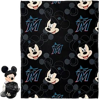 Northwest x Disney Miami Marlins Mickey Hugger Pillow & Silk Touch Throw Set