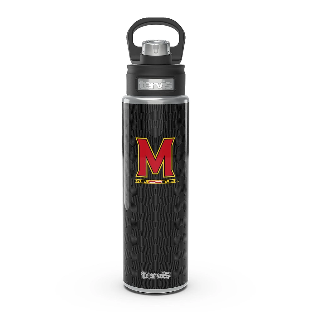 Tervis Maryland Terrapins 24oz. Weave Stainless Steel Wide Mouth Bottle