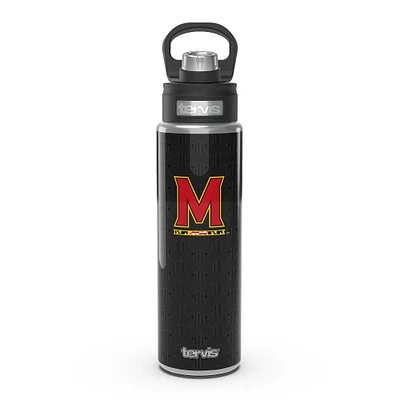 Tervis Maryland Terrapins 24oz. Weave Stainless Steel Wide Mouth Bottle