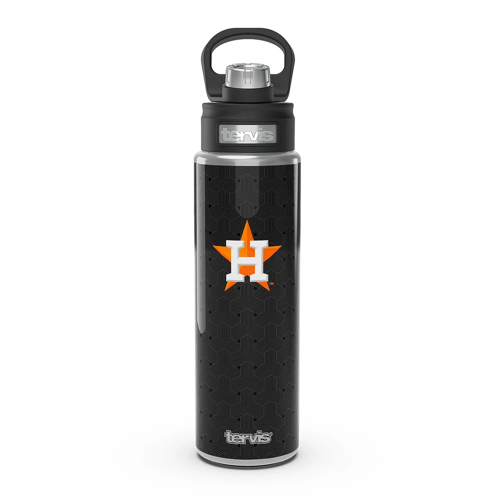 Tervis Houston Astros 24oz. Weave Stainless Steel Wide Mouth Bottle