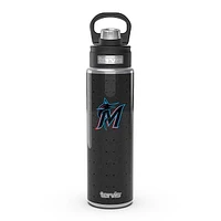 Tervis Miami Marlins 24oz. Weave Stainless Steel Wide Mouth Bottle