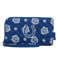 Vera Bradley Indianapolis Colts RFID Front-Zip Wristlet