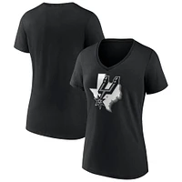 Women's Black San Antonio Spurs Team Pride V-Neck T-Shirt