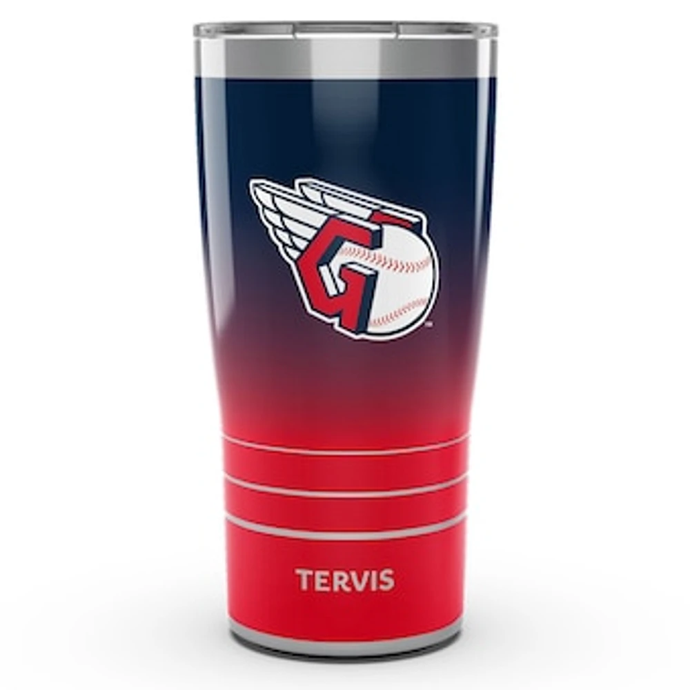 Tervis Cleveland Guardians 20oz. Ombre Stainless Steel Tumbler