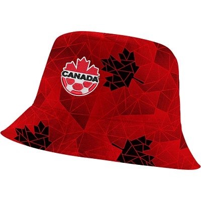 Men's Nike Red Canada Soccer Core Bucket Hat