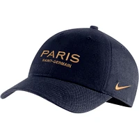 Men's Nike Navy Paris Saint-Germain Campus Performance Adjustable Hat