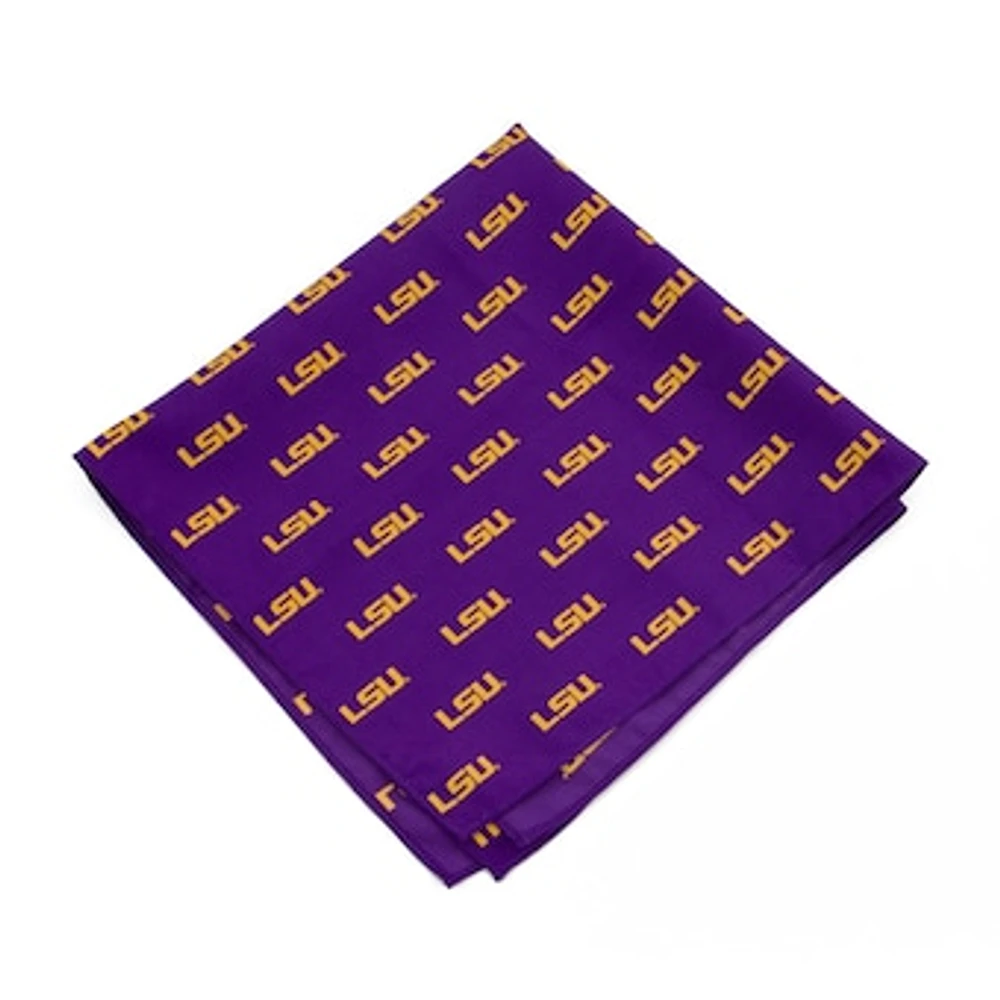 LSU Tigers Kerchief Pocket Square