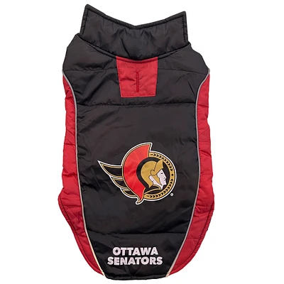 Ottawa Senators Pet Puffer Vest