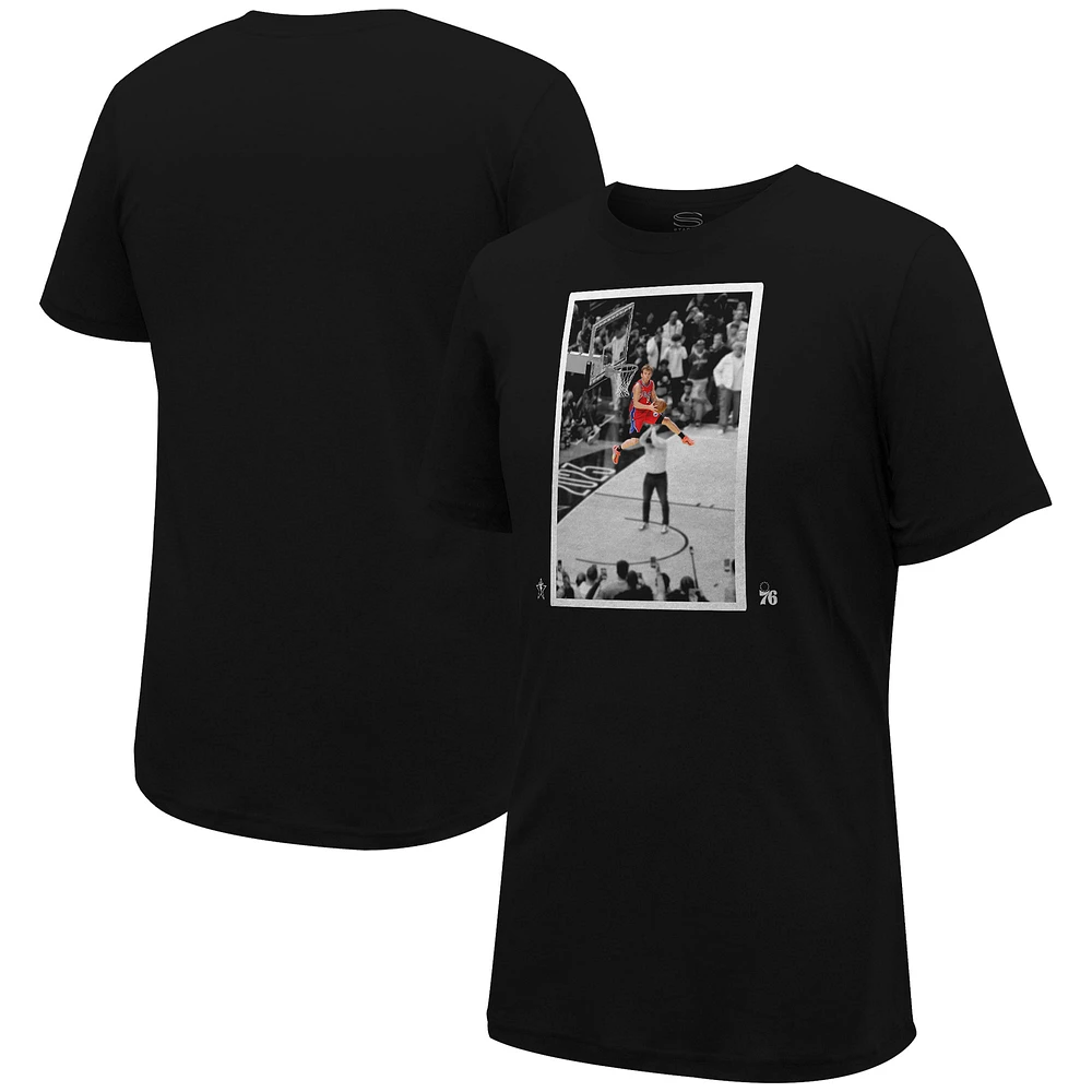 Men's Stadium Essentials Mac McClung Black Philadelphia 76ers 2023 NBA Dunk Contest T-Shirt