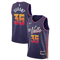 Unisex Nike Kevin Durant Purple Phoenix Suns 2023/24 Swingman Jersey - City Edition