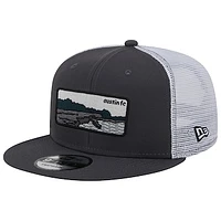 Men's New Era Black/White Austin FC Outdoor Trucker 9FIFTY Snapback Hat