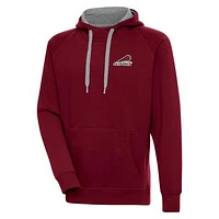 Men's Antigua  Burgundy Sioux Falls Skyforce Victory Pullover Hoodie