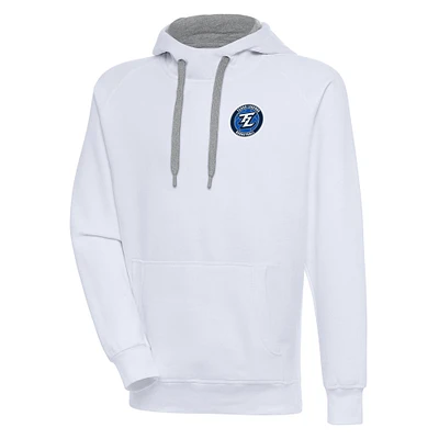 Men's Antigua  White Texas Legends Victory Pullover Hoodie