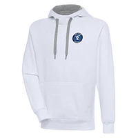 Men's Antigua  White Texas Legends Victory Pullover Hoodie