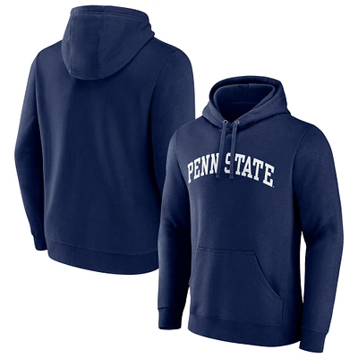 Men's Navy Penn State Nittany Lions Basic Arch Pullover Hoodie