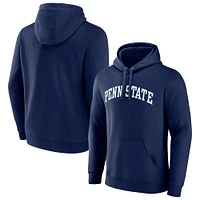 Men's Navy Penn State Nittany Lions Basic Arch Pullover Hoodie
