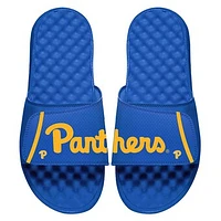 Youth ISlide  Royal Pitt Panthers Basketball Jersey Pack Slide Sandals