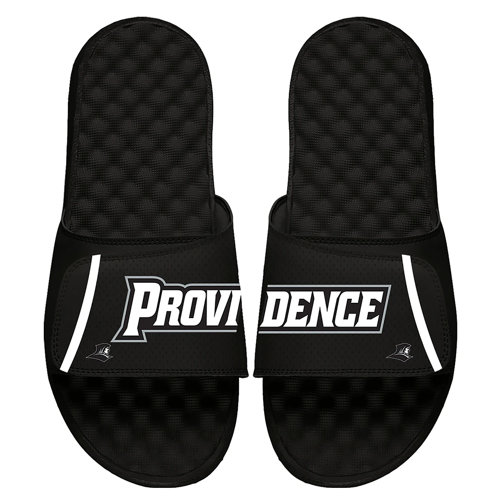 Youth ISlide Black Providence Friars Basketball Jersey Pack Slide Sandals