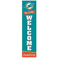 Miami Dolphins 47" Leaner Fan Sign