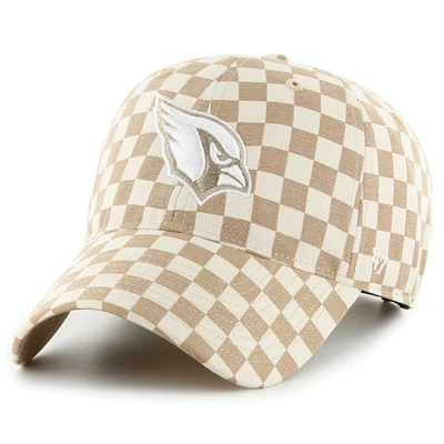 Women's '47 Tan Arizona Cardinals Vibe Check Clean Up Adjustable Hat