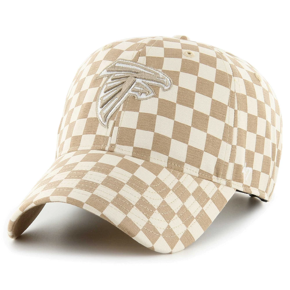 Women's '47 Tan Atlanta Falcons Vibe Check Clean Up Adjustable Hat