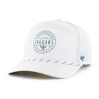 Men's '47 White Jacksonville Jaguars Surburbia Hitch brrr° Adjustable Hat