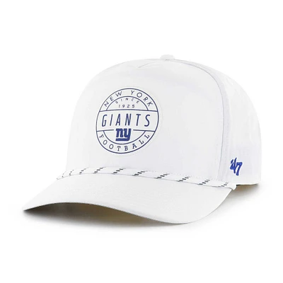 Men's '47 White New York Giants Surburbia Hitch brrr° Adjustable Hat