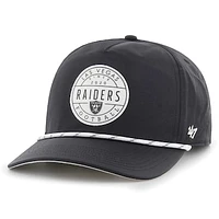 Men's '47 Black Las Vegas Raiders Suburbia Hitch Adjustable Hat