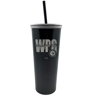 Winnipeg Jets 24oz. Onyx Skinny Tumbler