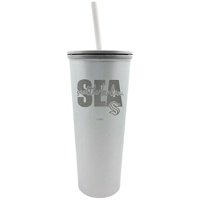 Seattle Kraken 24oz. Opal Skinny Tumbler
